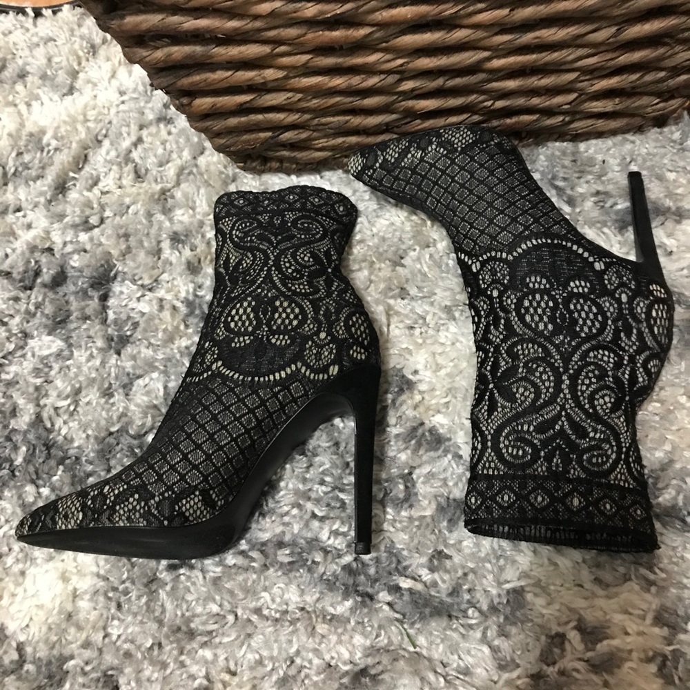 COPY - Steve Madden lace boots.